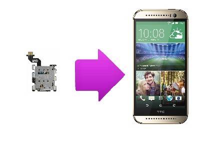 Changement lecteur de carte SIM HTC one M8