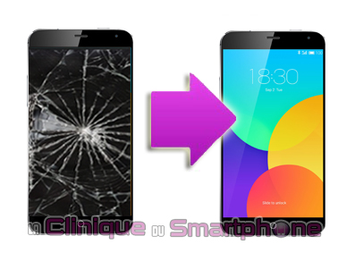 Changement écran MEIZU MX 4 Pro ( Lyon )