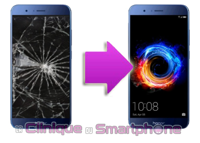 Réparation Ecran cassé Huawei Honor P8 Pro à Lyon
