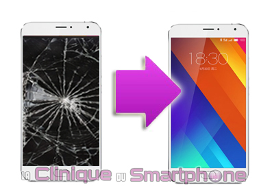 Changement écran MEIZU MX 5 ( Lyon )