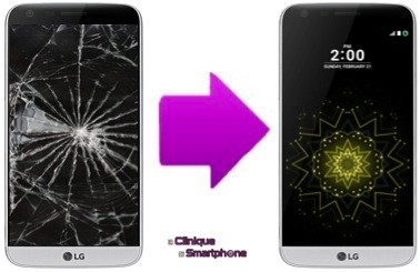 Réparation Vitre Tactile + Ecran LCD LG G6