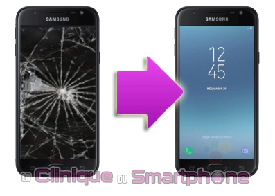 Remplacement bloc écran Samsung Galaxy J3 (2017) à Lyon