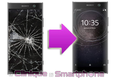 Changement bloc écran Sony xPeria XA2 Ultra