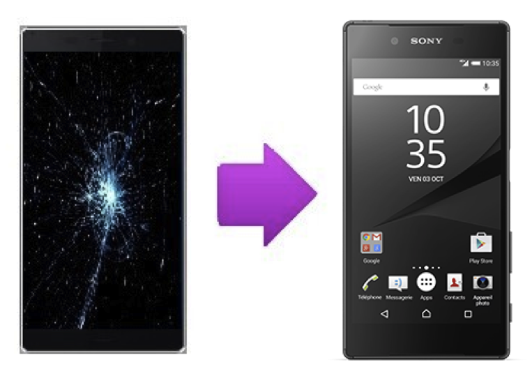 Remplacement Vitre tactile + Ecran LCD Sony Xperia Z5