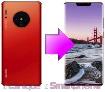 REMPLACEMENT VITRE ARRIÈRE HUAWEI MATE 30 PRO