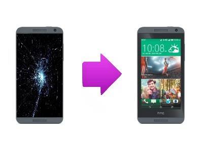 Réparation d'écran LCD + tactile pour HTC Desire 610