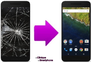 Réparation Ecran cassé Huawei Nexus 6P (Google) Lyon