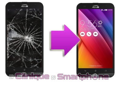 Changement bloc écran Asus Zenfone 2 Laser 6" (ZE600KL)