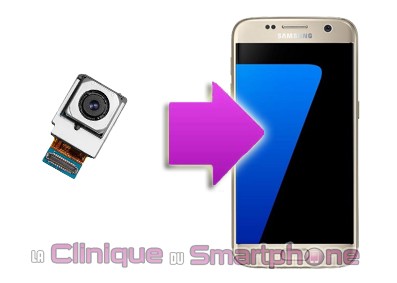 Remplacement Caméra Arrière Samsung S7 Edge sur Lyon 6ème