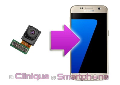 Changement Objectif Avant Samsung S7 Edge dans Lyon Charpennes
