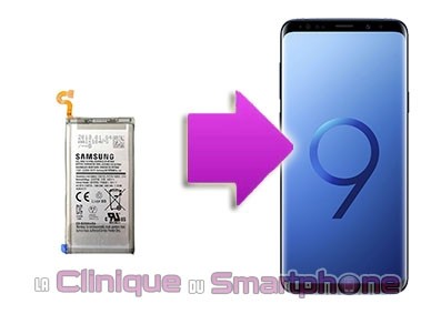Mon Samsung S9/ S9+ ne tient plus la charge. Changement de batterie à Lyon Cours Vitton rapide et pas cher 