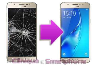 Changement bloc écran Samsung Galaxy J7 2016 (J710F) à Lyon