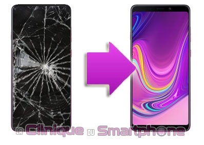 Réparation Samsung A9 2018 à Lyon Brotteaux: Remplacement d'écran cassé Rapide et pas cher