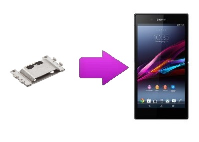 Changement connecteur de charge Sony Xperia Z1 (L39h)
